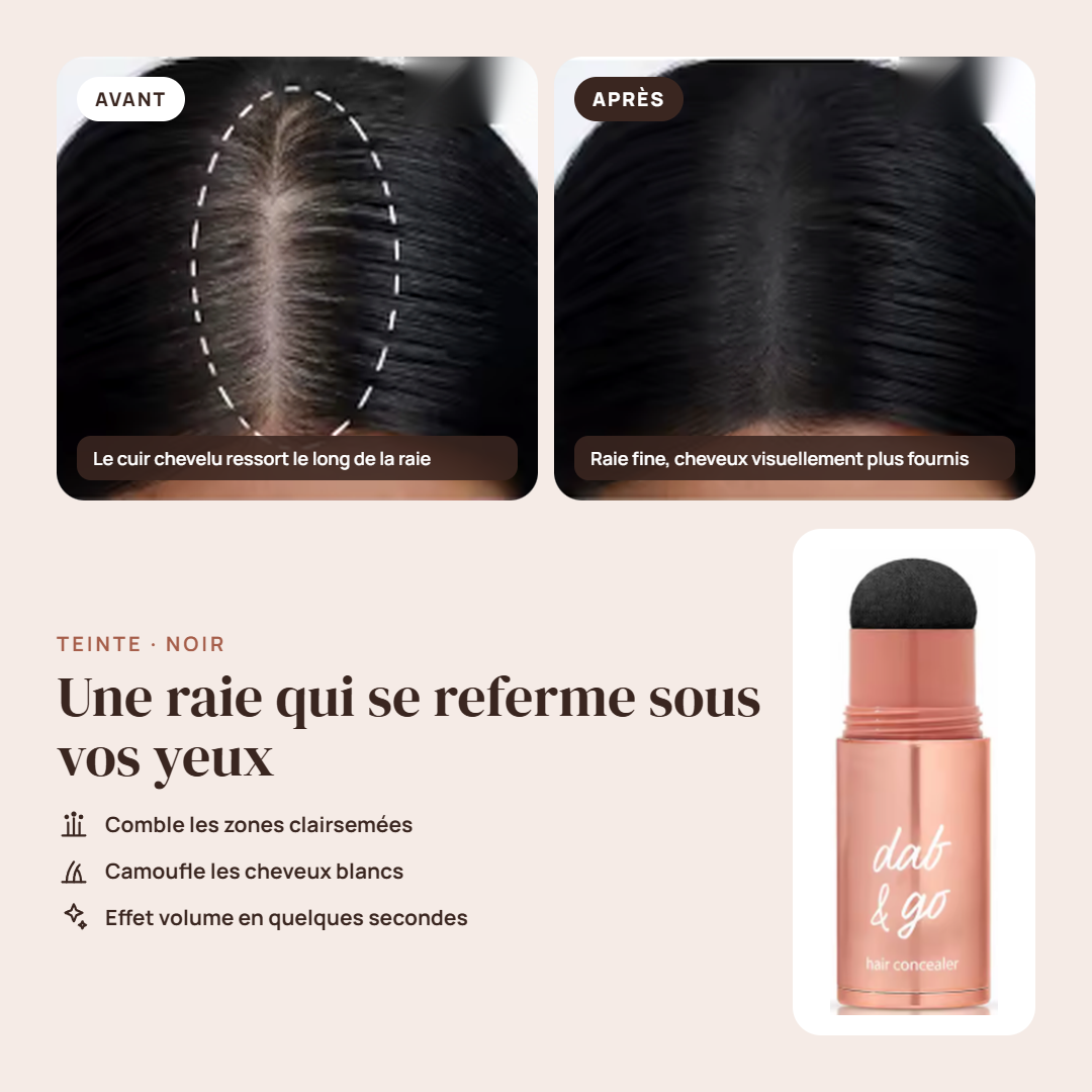 Dites adieu aux racines visibles et aux zones clairsemées 👇