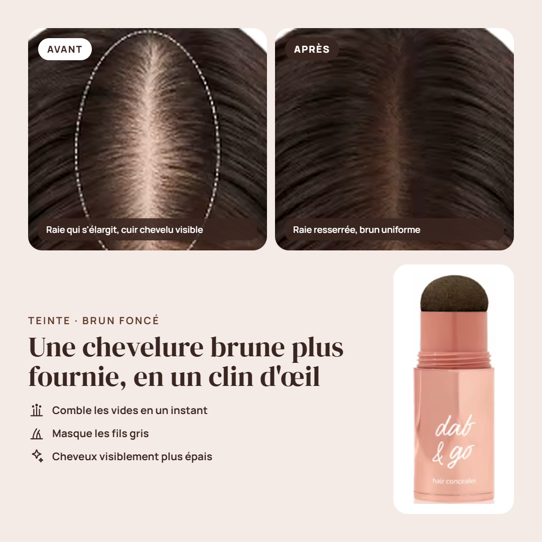Dites adieu aux racines visibles et aux zones clairsemées 👇