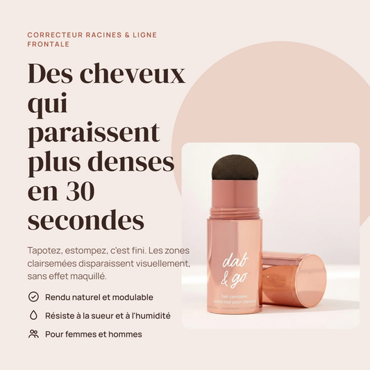 Dites adieu aux racines visibles et aux zones clairsemées 👇