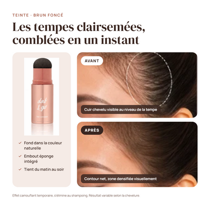 Dites adieu aux racines visibles et aux zones clairsemées 👇